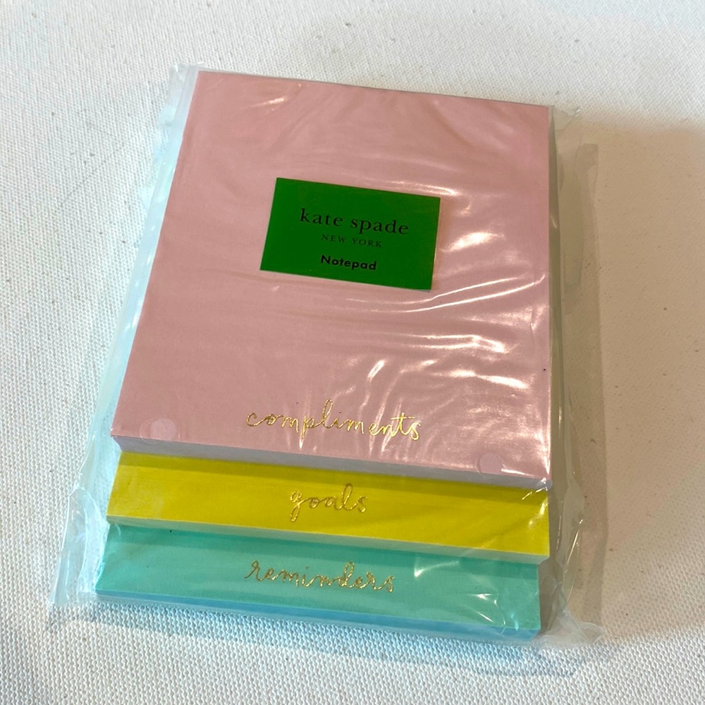 New Kate Spade Notepad